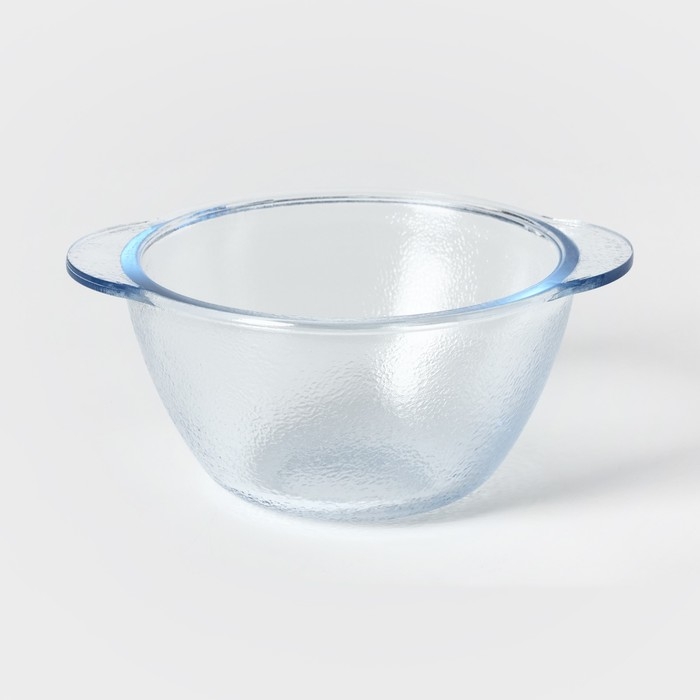 Форма стеклянная для запекания &laquo;Горшочек с крышкой&raquo;, d=15 см, h=10,5 см