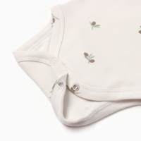 Боди с крылышками Крошка Я Olives, р. 62-68, молочный