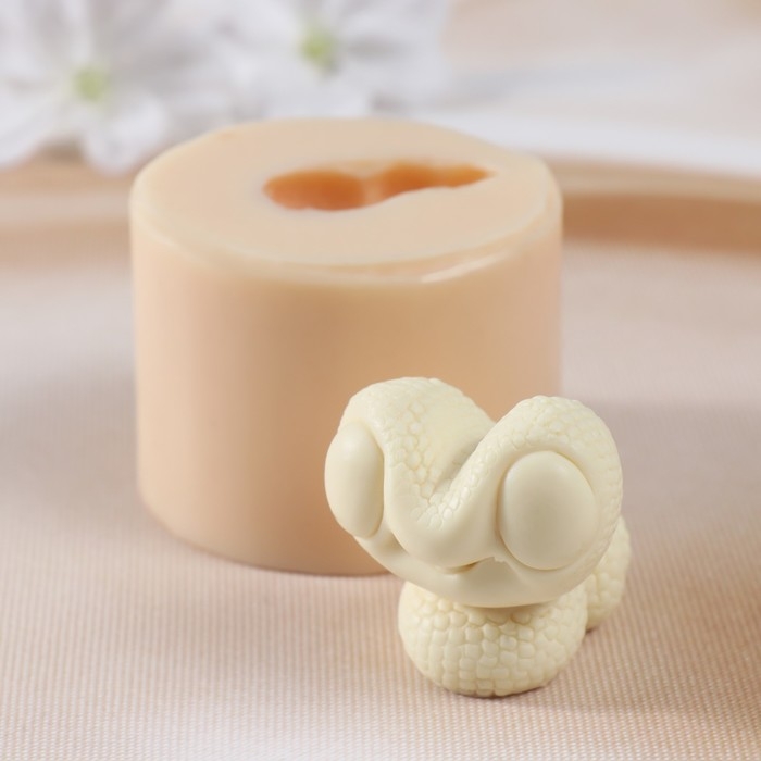 Молд силиконовый Молд силиконовый "Змея №4" 4,2х4х5 см