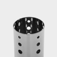 Подставка из нержавеющей стали для столовых приборов, 10×17 см Подставка из нержавеющей стали для столовых приборов, 10×17 см