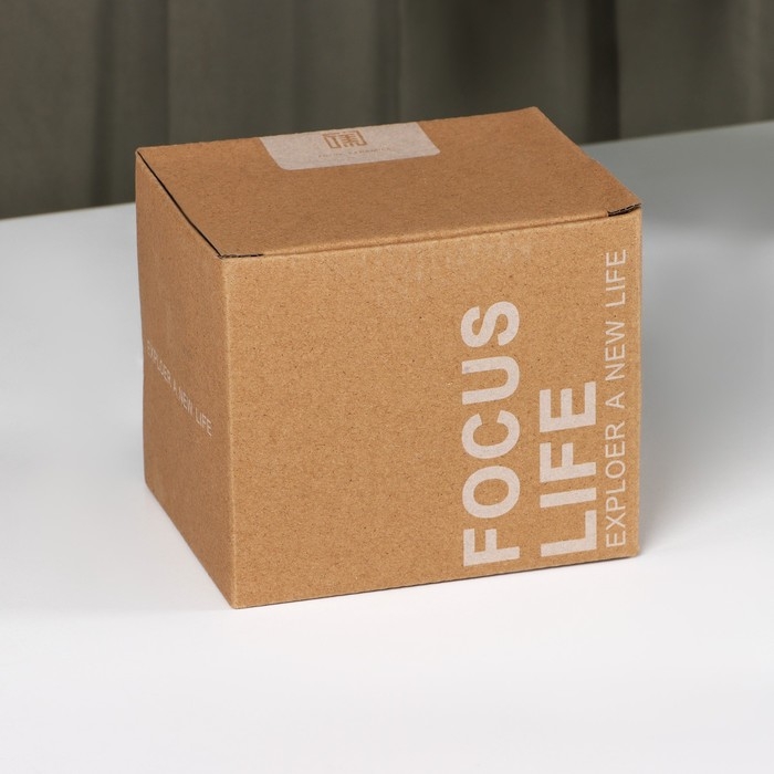 Кружка керамическая &laquo;Лапа тигра&raquo;, 350 мл, цвет серый