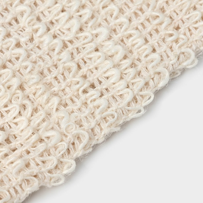 Мочалка-мешочек из сизаля Доляна, для вкладывания мыла, 10×14 см Мочалка-мешочек из сизаля Доляна, для вкладывания мыла, 10×14 см