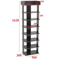Стеллаж Норд №6, 500х300х1628, Венге Стеллаж Норд №6, 500х300х1628, Венге