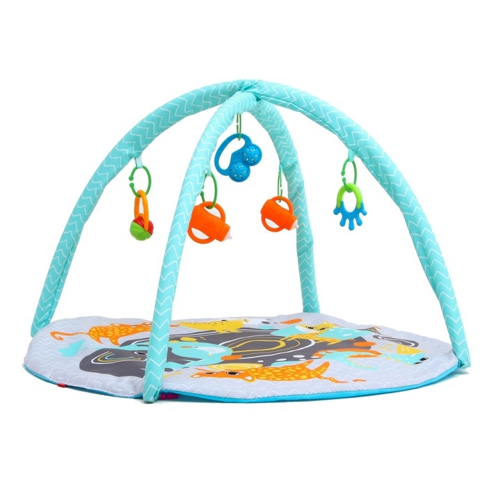 Развивающий коврик с дугами &laquo;Африка&raquo;, 85х85 см, Крошка Я