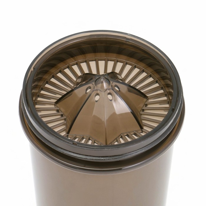 Шейкер спортивный для воды и спортивного питания, 700 мл, PowerPlus, 18 х 9.2 см, черный