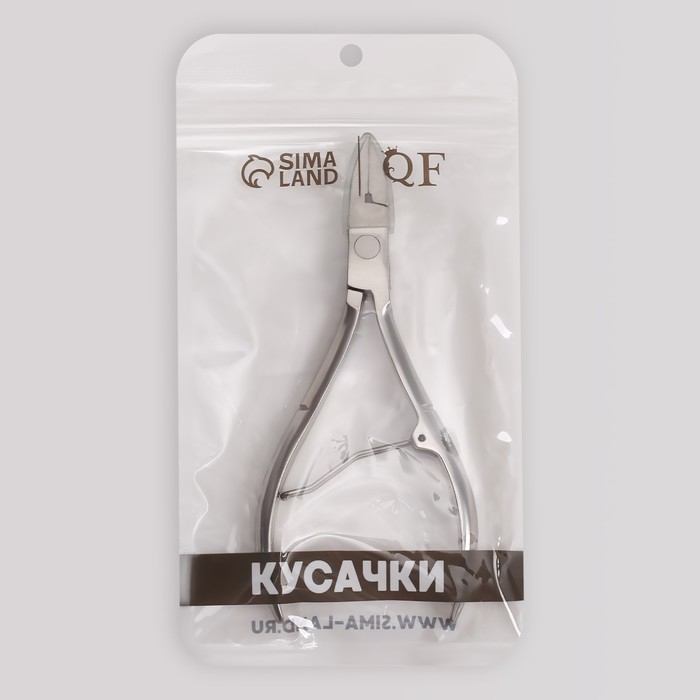 Кусачки педикюрные, прямое лезвие, 13,5 см, длина лезвия - 15 мм, цвет серебристый Кусачки педикюрные, прямое лезвие, 13,5 см, длина лезвия - 15 мм, цвет серебристый