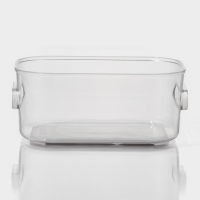 Контейнер для хранения LaDо́m, 14,5&times;9,5х6,3 см, цвет прозрачный