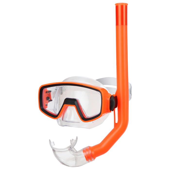 Набор для подводного плавания ONLYTOP: маска, трубка, цвета МИКС
