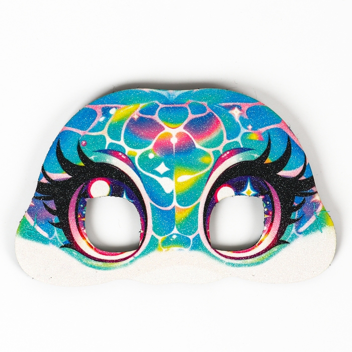 Новый год. Маска карнавальная &laquo;Красочная змея&raquo;