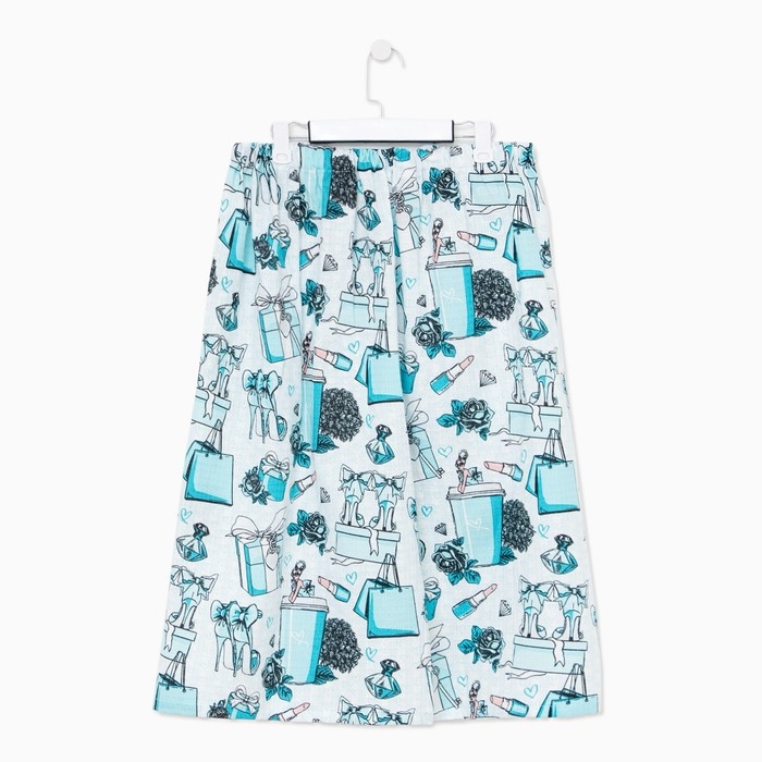 Набор для сауны Этель Набор для сауны Этель "Mint mood" парео с бантиком+полотенце 80х150 см+повязка,100% хл