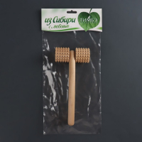 Массажёр &laquo;Каток&raquo;, 20 &times; 9 &times; 4 см, деревянный, зубчатый