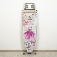 Доска гладильная Nika &laquo;Ника 10&raquo;, 123&times;39 см, регулируемая высота до 90 см, европодставка, рисунок микс