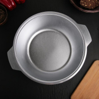 Жаровня, 4 л, d=28 см, h=11 см, стеклянная крышка Жаровня, 4 л, d=28 см, h=11 см, стеклянная крышка