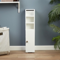 Тумба для ванной комнаты "Кварта 20" с держателем для бумаги, 20 х 19 х 95 см