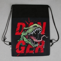 Мешок для обуви «Динозавр» нетканное полотно, размер 30 х 40 см Мешок для обуви «Динозавр» нетканное полотно, размер 30 х 40 см