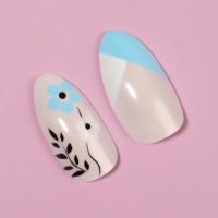 Накладные ногти «Нежная весна», 12 шт, с клеевыми пластинами, форма миндаль, разноцветные Накладные ногти «Нежная весна», 12 шт, с клеевыми пластинами, форма миндаль, разноцветные