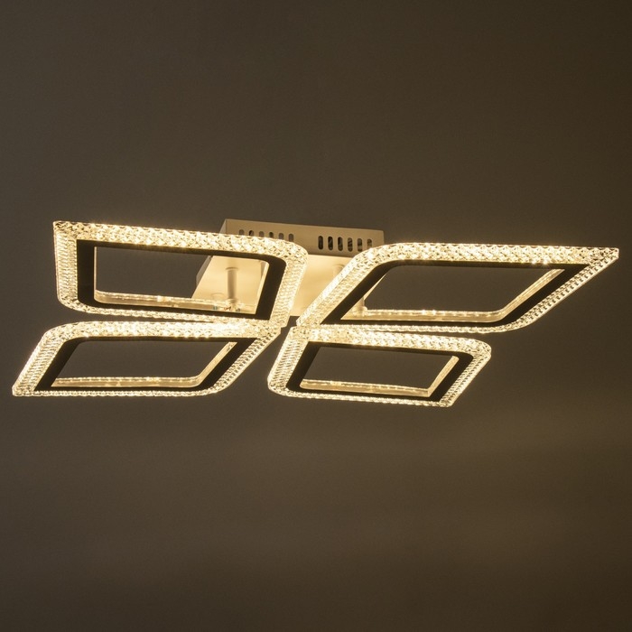 Люстра светодиодная дим. LOSANGA ДУ 3 реж. 82Вт белый 51х51х7.5см Ritter