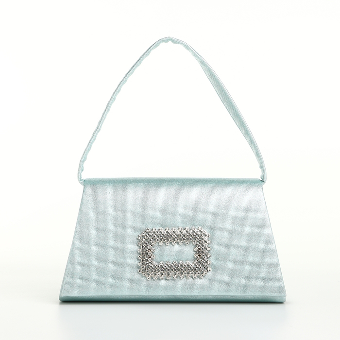 Сумка-клатч на магните, цвет зелёный