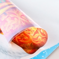 Набор наклеек оформительский "Дед Мороз" 33,8х24,4см Набор наклеек оформительский "Дед Мороз" 33,8х24,4см