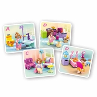 Конструктор Розовая мечта &laquo;Дамская комната&raquo;, 56 деталей