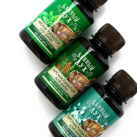 Подарочный набор БАННЫЙ ДУХ &laquo;Крепкого здоровья&raquo;, ароматизатор для бани, 3х100 мл, Новый Год