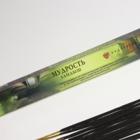 Благовония "Мудрость", 20 палочек в упаковке, шестигранник Благовония "Мудрость", 20 палочек в упаковке, шестигранник