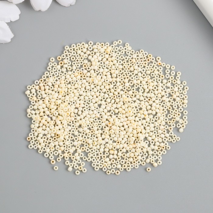 Бисер стекло 12/0 "Жемчужное облако" ровный №662 450 гр