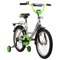 Велосипед 18" Novatrack VECTOR, цвет серебристый Велосипед 18" Novatrack VECTOR, цвет серебристый