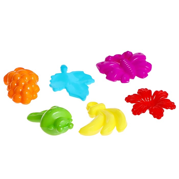 Сортер &laquo;Ромашка&raquo;с пинцетом, разноцветные фигурки, по методике Монтессори