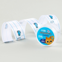 Термобирки для одежды. Набор именных термонаклеек для маркировки детских вещей &laquo;Рыжий котёнок&raquo;, 7 шт