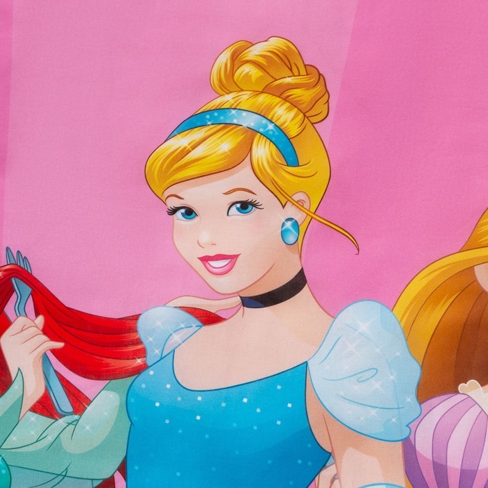 Пододеяльник детский &laquo;Принцессы&raquo;, 143х215 см, 100 % хлопок, поплин