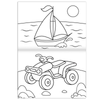 Набор раскрасок &laquo;Для самых маленьких&raquo;, 4 шт. по 16 стр., формат А4