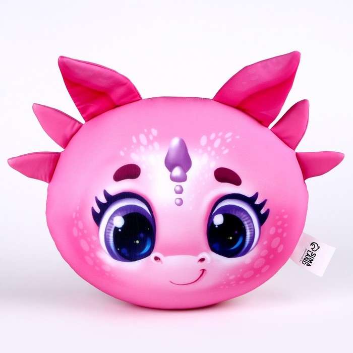 Антистресс-подушка &laquo;Дракончик&raquo;, розовый