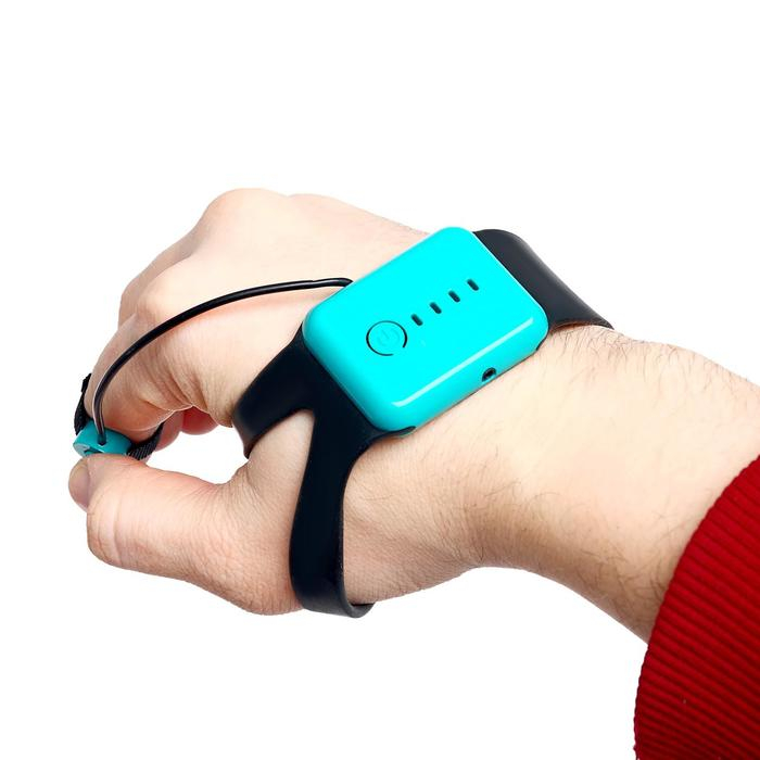 Машина радиоуправляемая &laquo;Джип-акробат&raquo;, 4WD, управление жестами, работает от аккумулятора, цвет красный