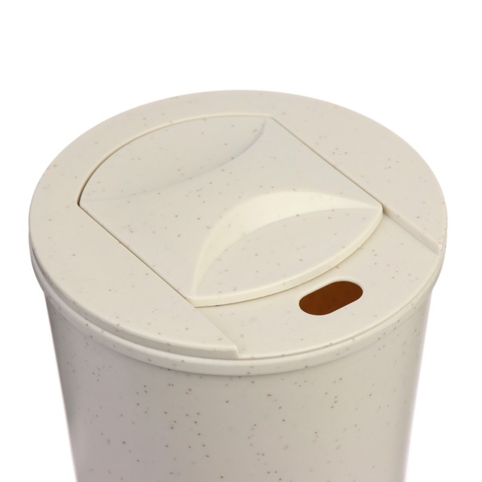 Термостакан для кофе, 380 мл, с крышкой, 12.4 × 8.6 см, PP пластик, красный Термостакан для кофе, 380 мл, с крышкой, 12.4 × 8.6 см, PP пластик, красный