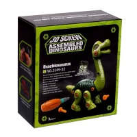 Конструктор винтовой &laquo;Бронтозавр&raquo;, с отвёрткой, 31 элемент