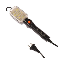 Светильник переносной светодиодный Luazon, с выключателем, 12 Вт, 25 LED, 3 метра, черный Светильник переносной светодиодный Luazon, с выключателем, 12 Вт, 25 LED, 3 метра, черный