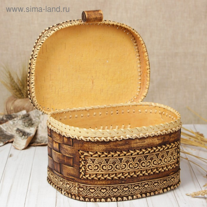 Батонница &laquo;Узор&raquo;, на шарнирах, 25х19х16 см