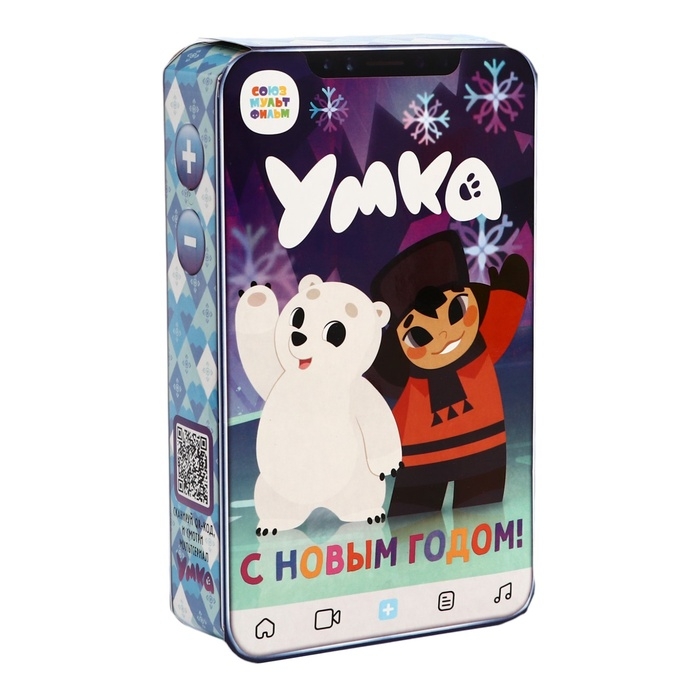 Новый год. Подарочный набор конфет &laquo;Телефончик УМКА&raquo;, 400 г