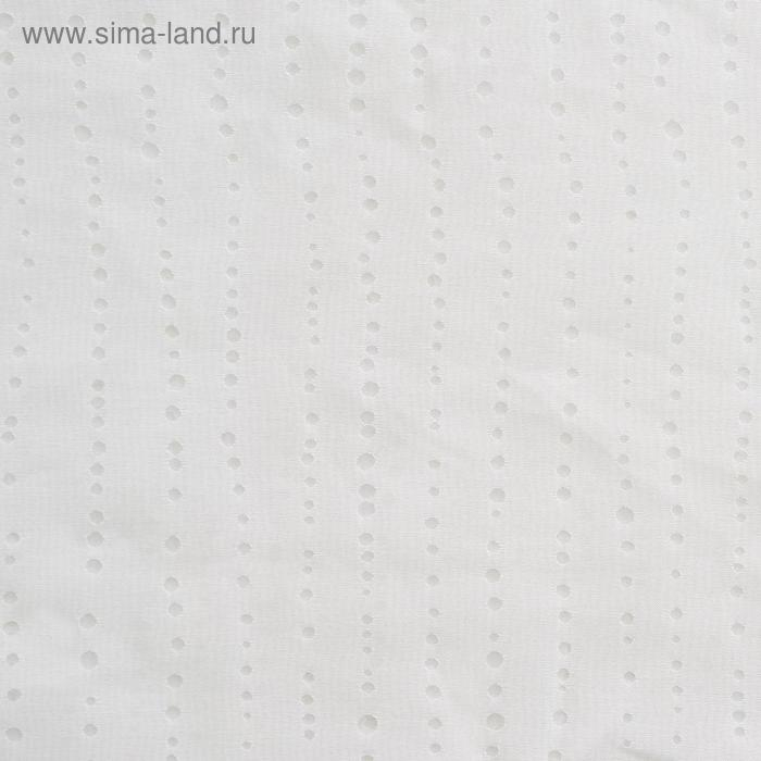 Штора-тюль Witerra деворе Капли 150х275см, белый, пэ100%