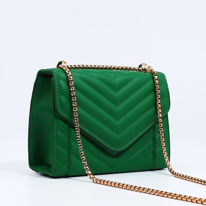 Сумка-мессенджер на магните, цвет зелёный Сумка-мессенджер на магните, цвет зелёный