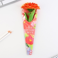 Ручка прикол шариковая синяя паста &laquo;Ты лучше всех&raquo; подарочная на 8 марта МИКС