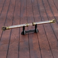 Сувенирный кинжал 2в1, на подставке, рукоять под голографию, наконечник с лотосом, 59 см Сувенирный кинжал 2в1, на подставке, рукоять под голографию, наконечник с лотосом, 59 см