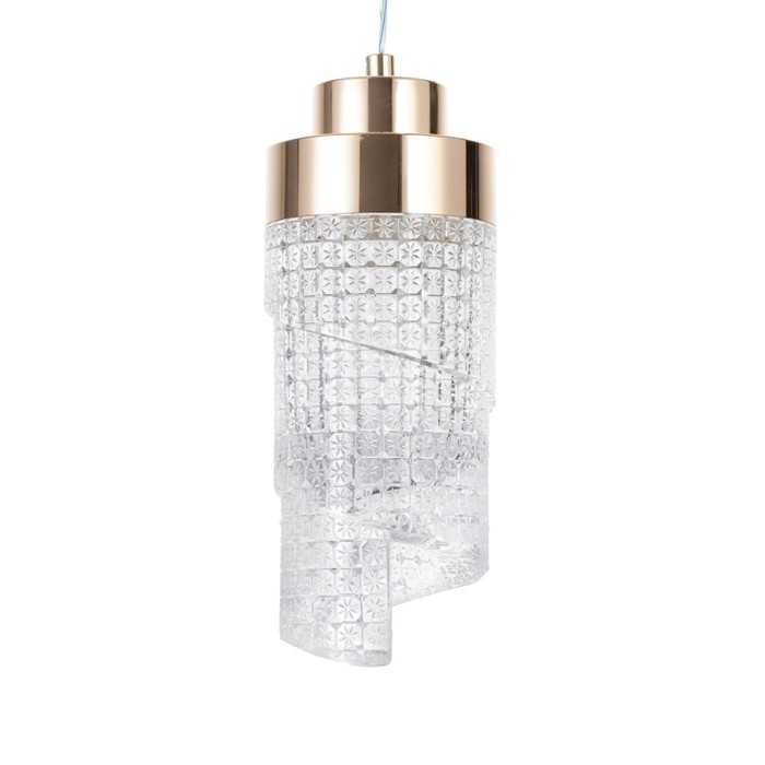 Светильник BayerLux "Джинел" LED 16Вт золото 8,5х8,5х22-130 см