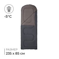 Спальный мешок СП3XL, 235 х 85 см, от -5 до +10 &deg;С, цвет МИКС