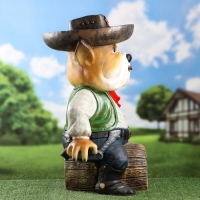 Садовая фигура "Шериф" 52х40х67см Садовая фигура "Шериф" 52х40х67см