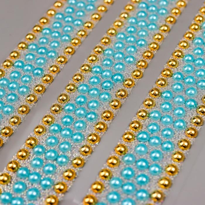 Наклейка стразы пластик Наклейка стразы пластик "Широкие браслеты" МИКС 32х10,5 см