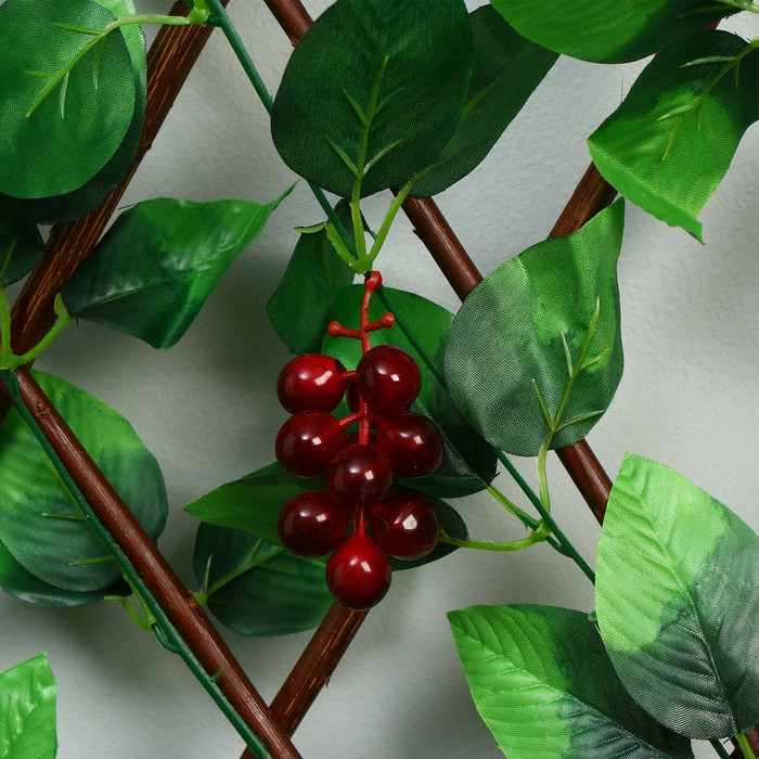 Ограждение декоративное, 200 &times; 75 см, &laquo;Виноград&raquo;, Greengo