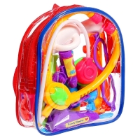 Набор доктора «Маленькая медсестра-4», 13 предметов, цвет МИКС Набор доктора «Маленькая медсестра-4», 13 предметов, цвет МИКС