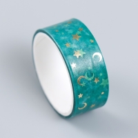 Клейкая лента бумага "Звёздное небо" набор 12 шт ширина 1,5 см намотка 2 м Клейкая лента бумага "Звёздное небо" набор 12 шт ширина 1,5 см намотка 2 м